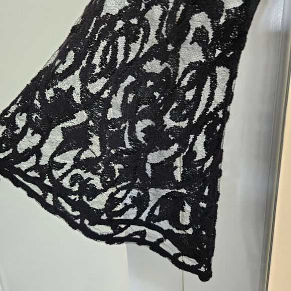 FREE PEOPLE The North Star Dress - Black Lace, Chrystal And Sequin Stars - Picture 7 of 8